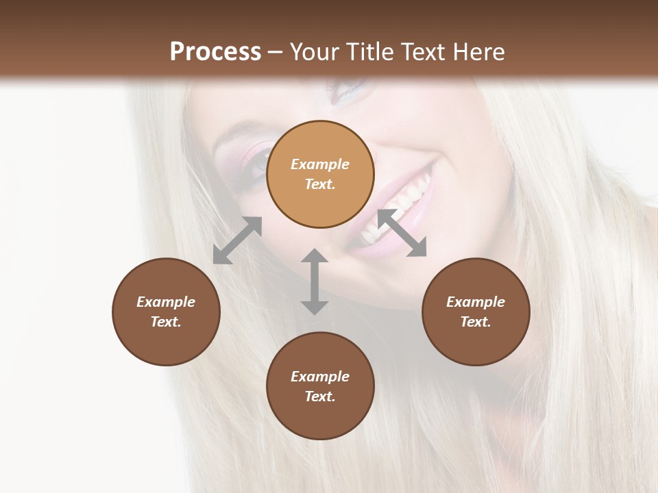 Fashion Smile Straight PowerPoint Template