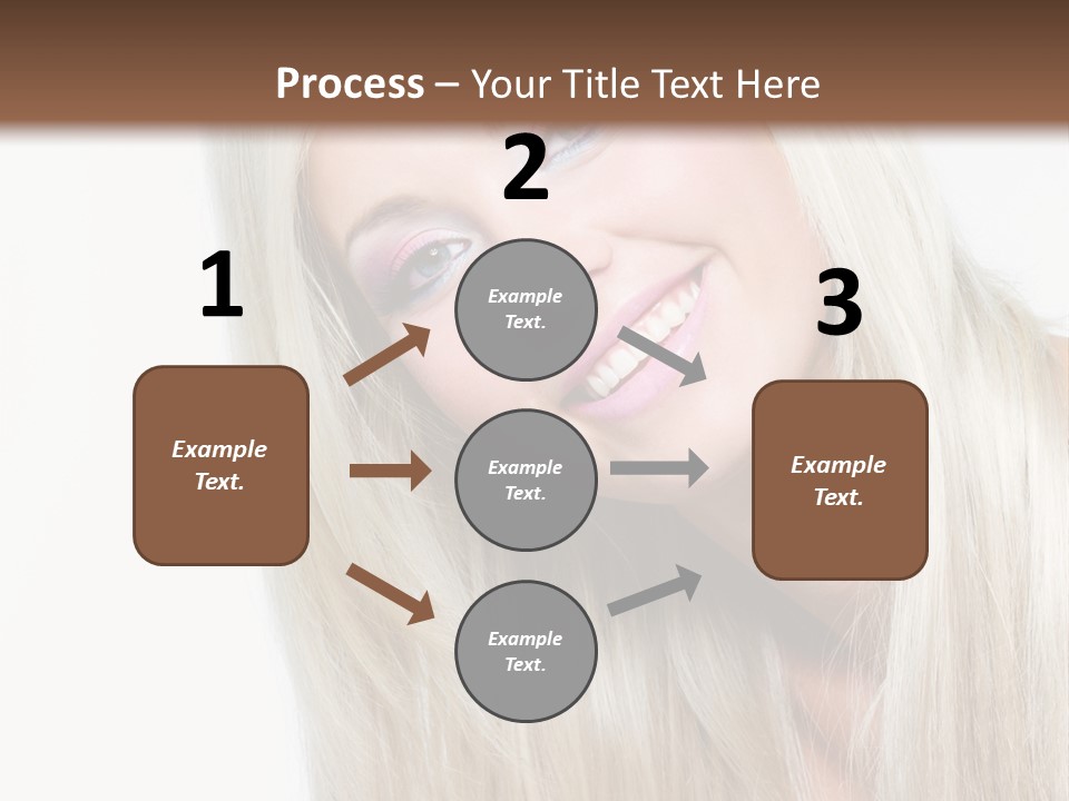 Fashion Smile Straight PowerPoint Template