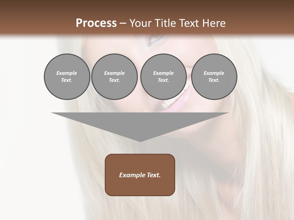 Fashion Smile Straight PowerPoint Template
