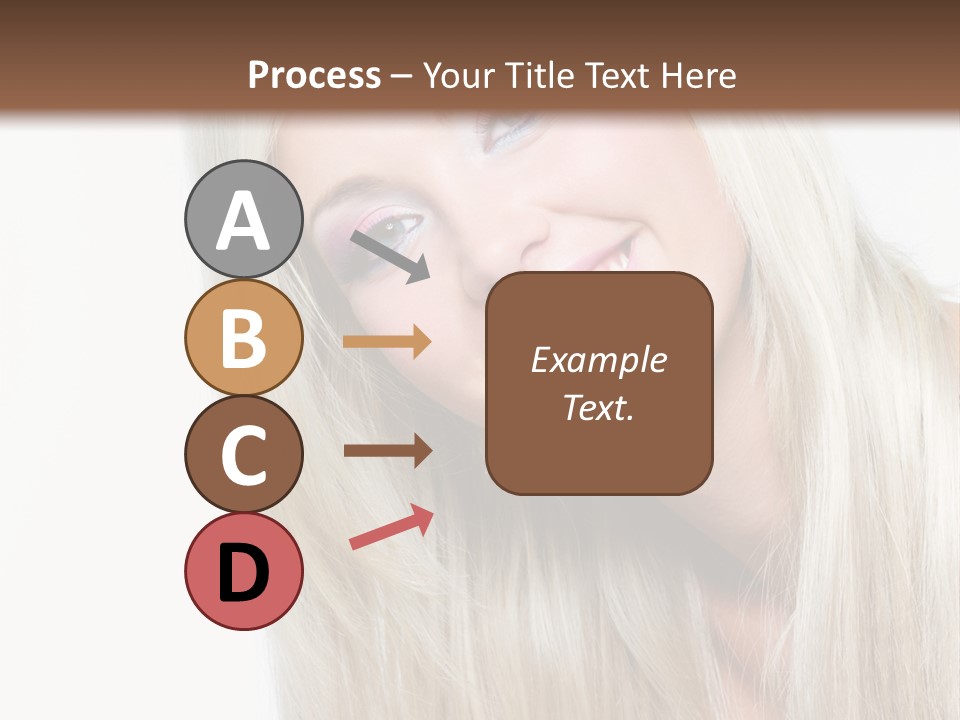 Fashion Smile Straight PowerPoint Template