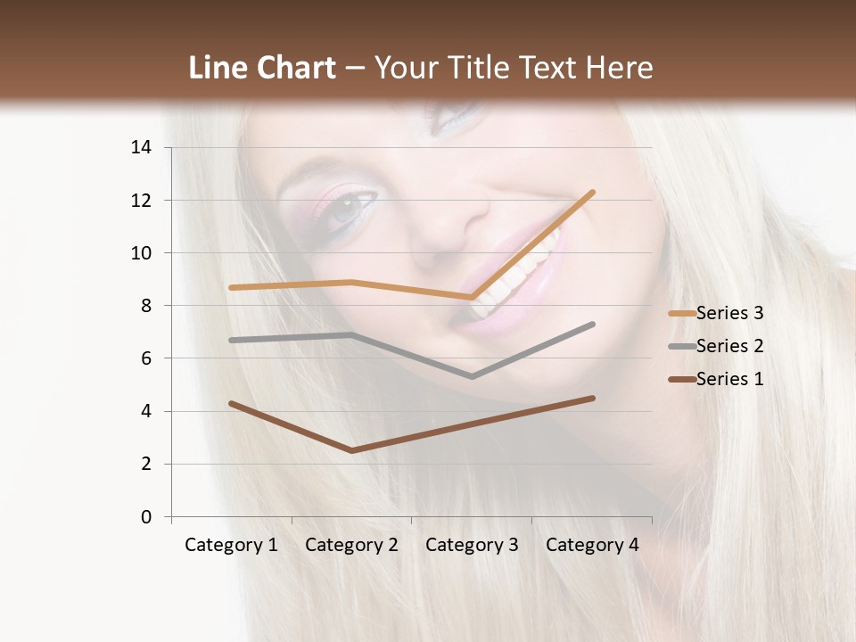 Fashion Smile Straight PowerPoint Template
