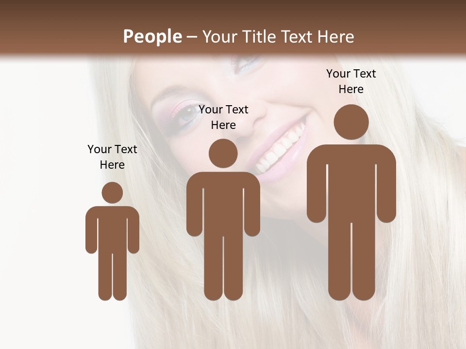 Fashion Smile Straight PowerPoint Template