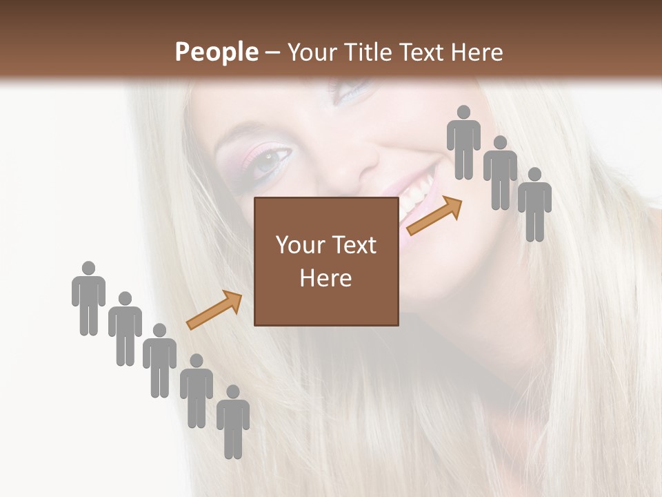 Fashion Smile Straight PowerPoint Template