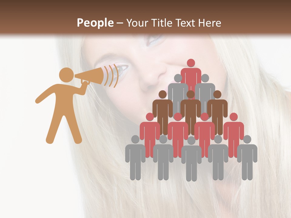 Fashion Smile Straight PowerPoint Template