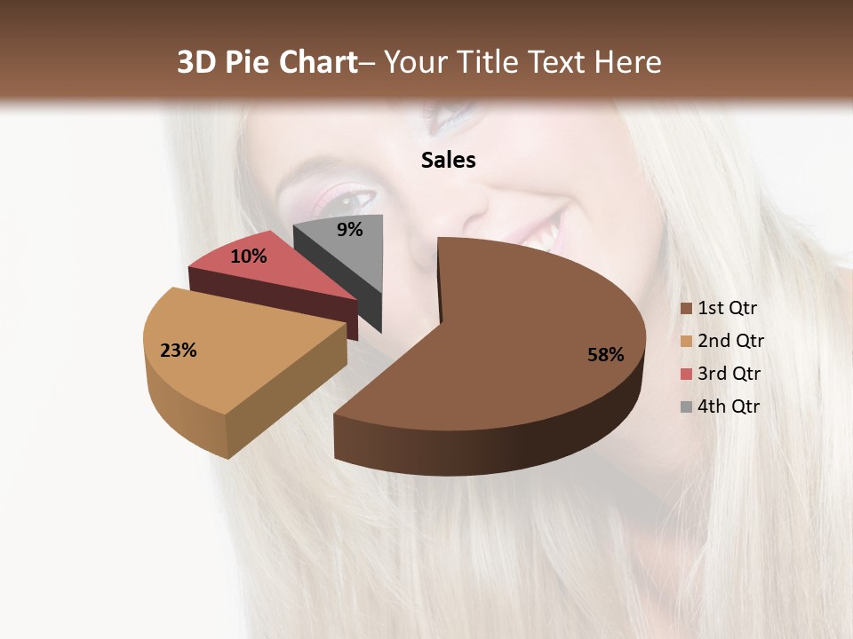 Fashion Smile Straight PowerPoint Template