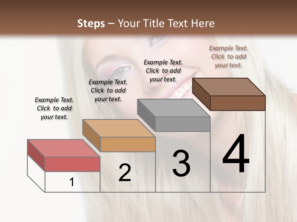 Fashion Smile Straight PowerPoint Template