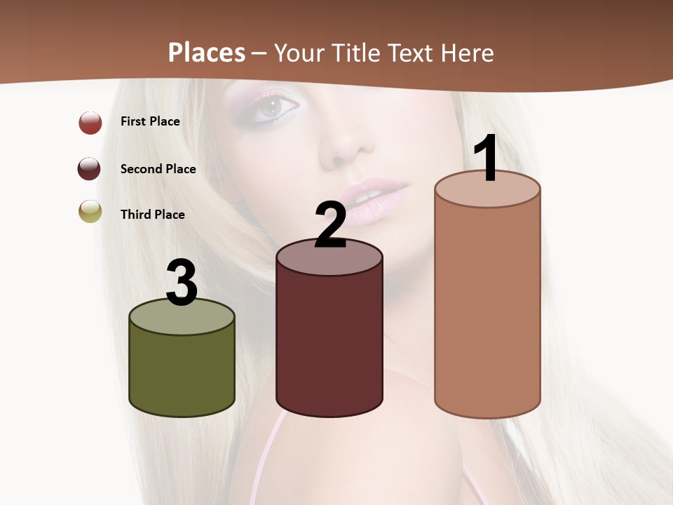 Hairstyle Vibrant Colourful PowerPoint Template