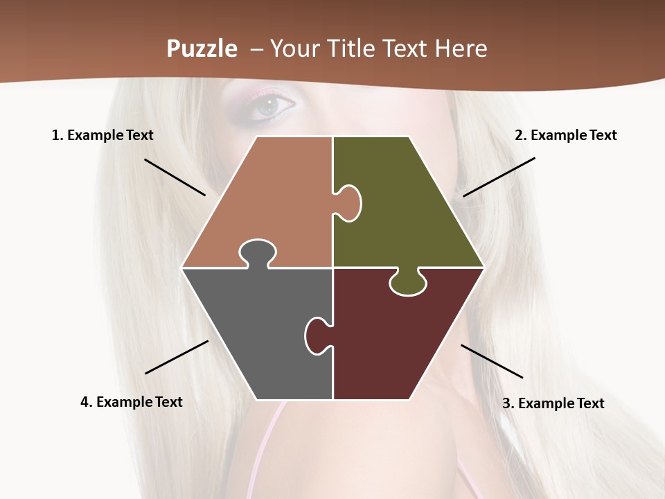 Hairstyle Vibrant Colourful PowerPoint Template