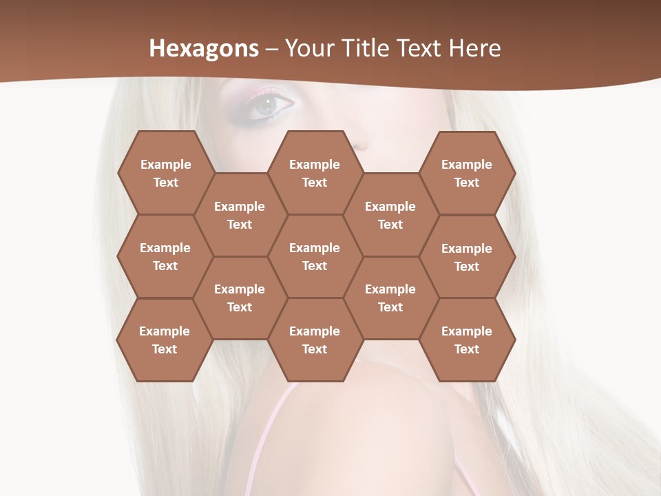 Hairstyle Vibrant Colourful PowerPoint Template