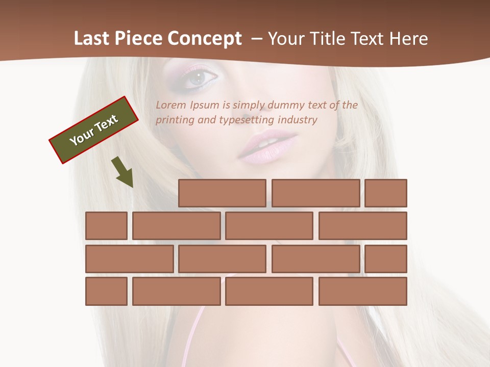 Hairstyle Vibrant Colourful PowerPoint Template