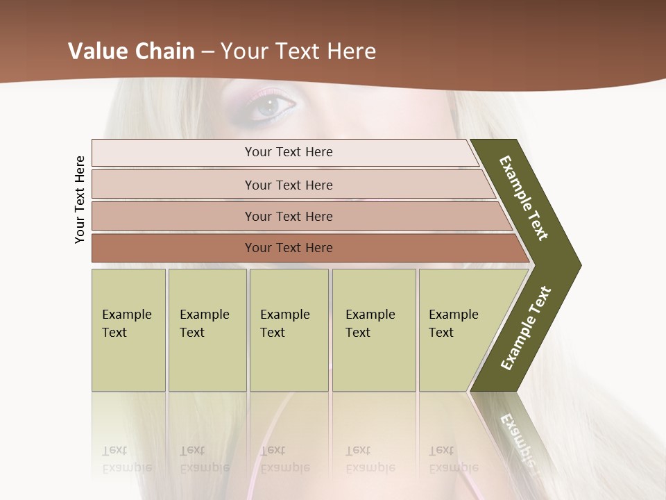 Hairstyle Vibrant Colourful PowerPoint Template