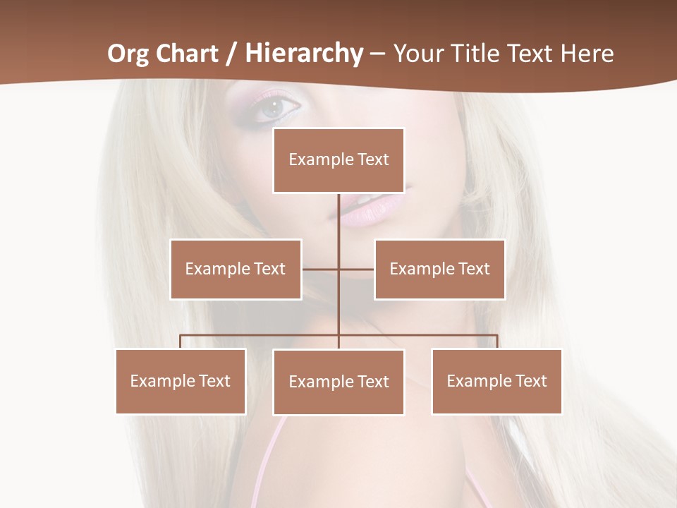 Hairstyle Vibrant Colourful PowerPoint Template