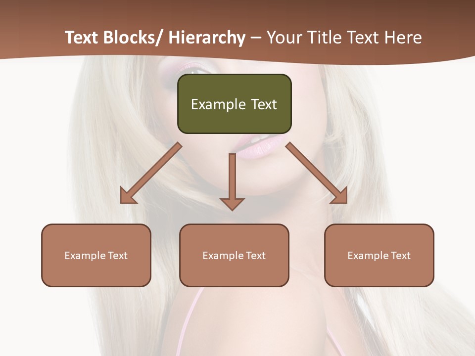 Hairstyle Vibrant Colourful PowerPoint Template