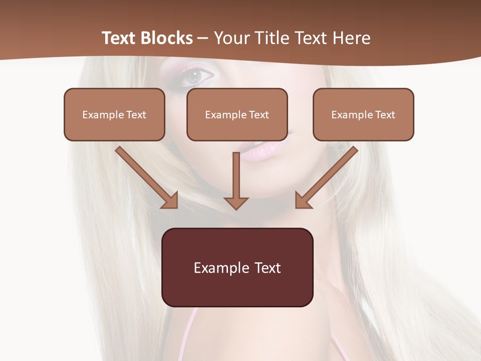 Hairstyle Vibrant Colourful PowerPoint Template