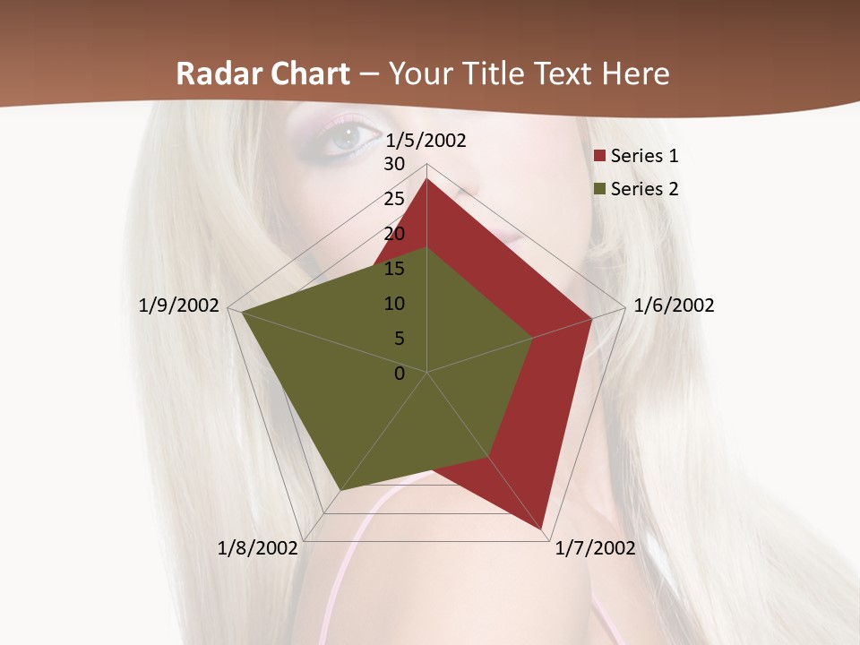 Hairstyle Vibrant Colourful PowerPoint Template