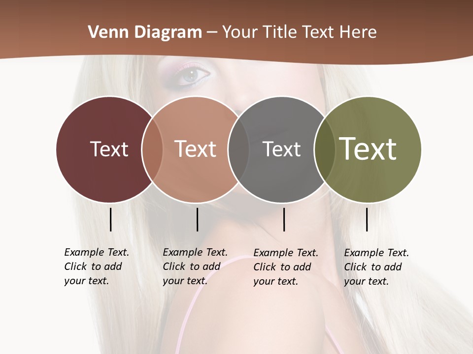 Hairstyle Vibrant Colourful PowerPoint Template