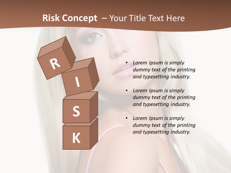 Hairstyle Vibrant Colourful PowerPoint Template