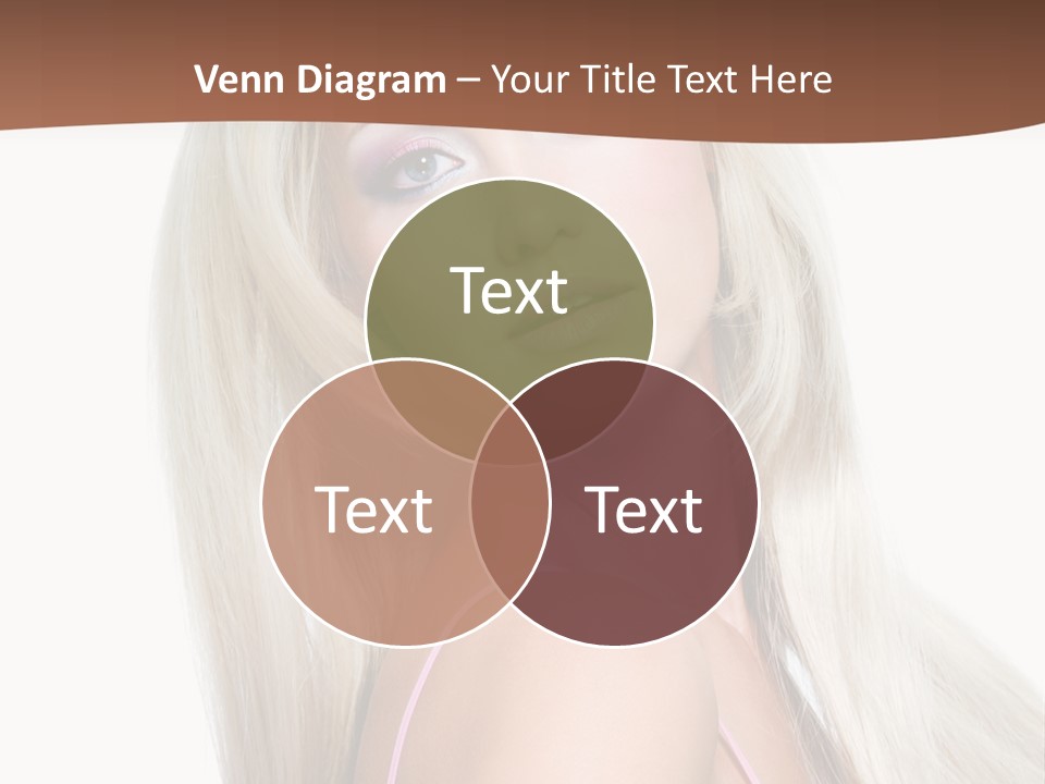 Hairstyle Vibrant Colourful PowerPoint Template