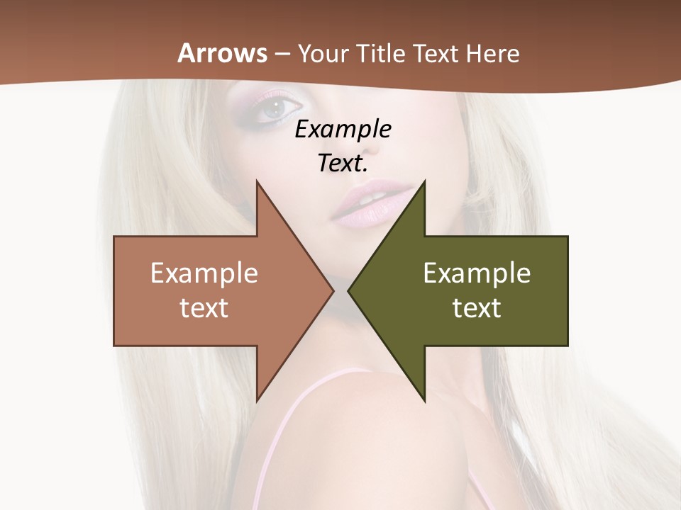 Hairstyle Vibrant Colourful PowerPoint Template