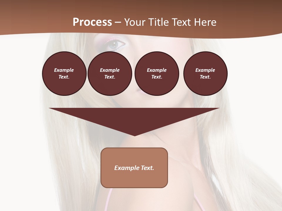 Hairstyle Vibrant Colourful PowerPoint Template