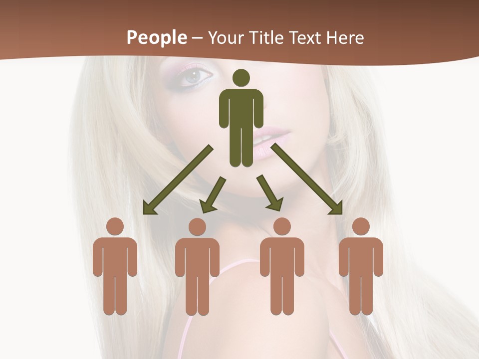 Hairstyle Vibrant Colourful PowerPoint Template