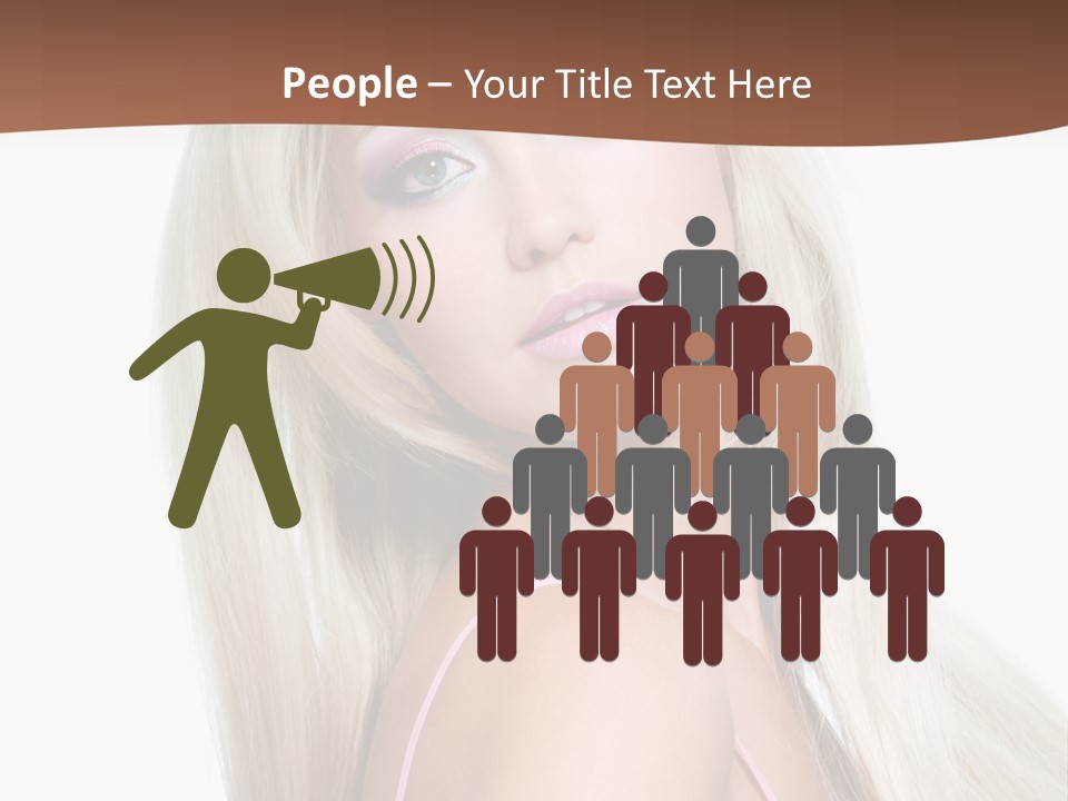 Hairstyle Vibrant Colourful PowerPoint Template