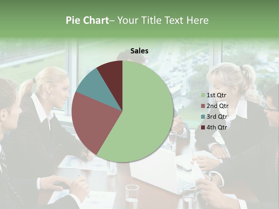 Bu Ine Man Water People PowerPoint Template