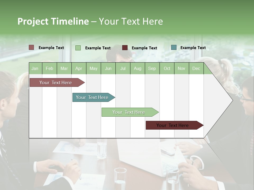 Bu Ine Man Water People PowerPoint Template