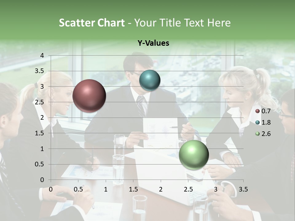 Bu Ine Man Water People PowerPoint Template