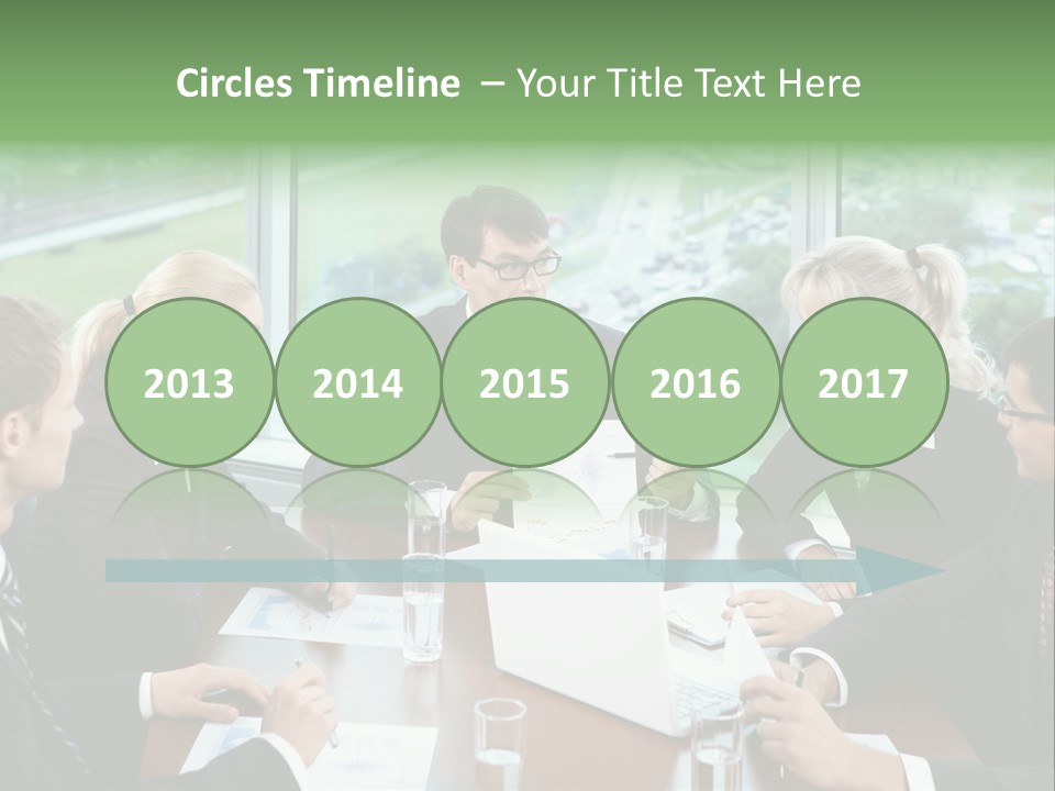 Bu Ine Man Water People PowerPoint Template