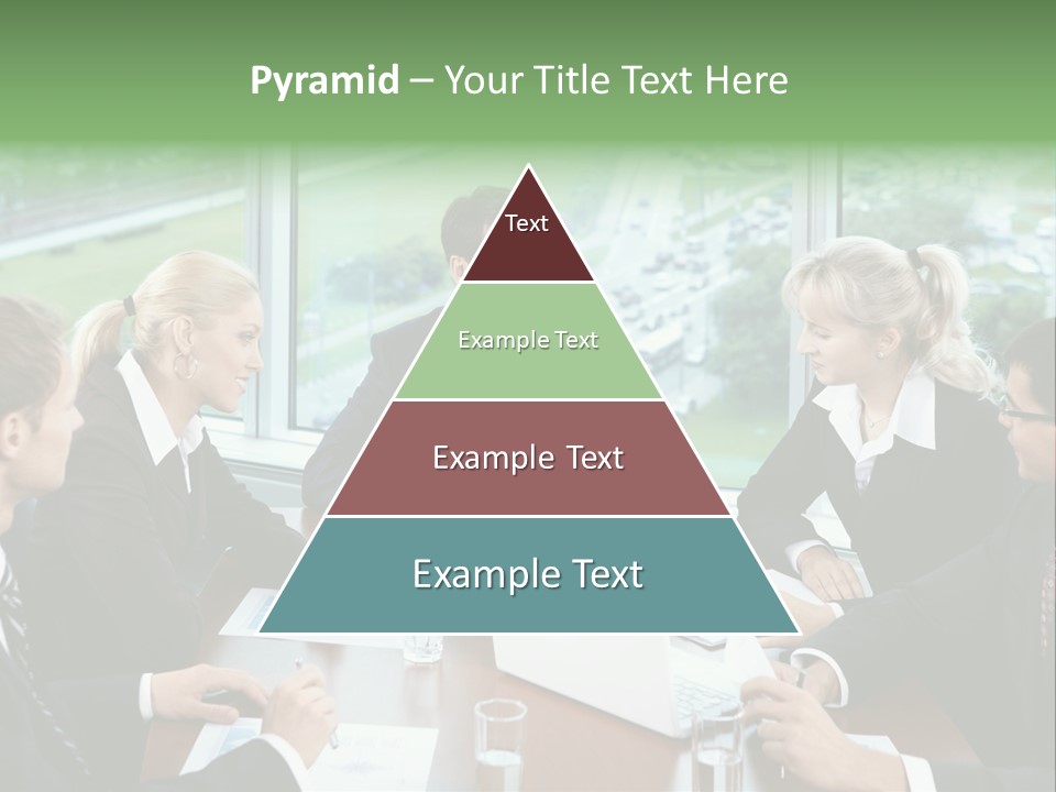 Bu Ine Man Water People PowerPoint Template