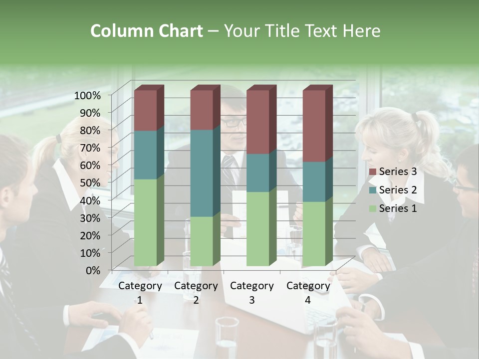 Bu Ine Man Water People PowerPoint Template