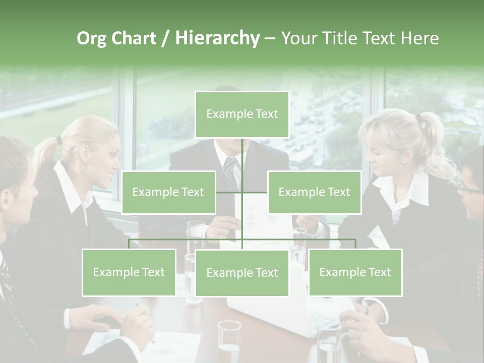 Bu Ine Man Water People PowerPoint Template