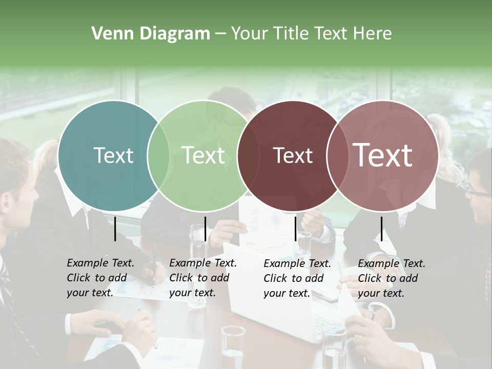 Bu Ine Man Water People PowerPoint Template