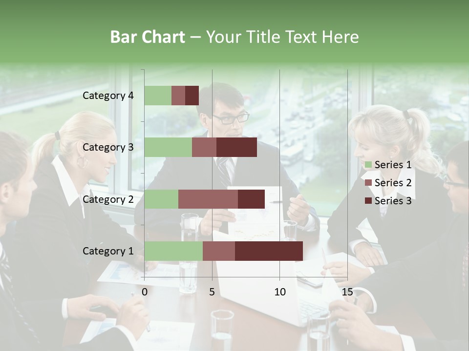 Bu Ine Man Water People PowerPoint Template