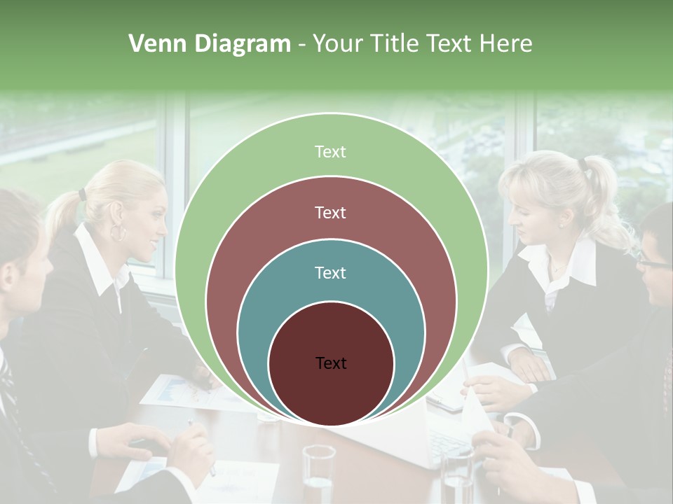 Bu Ine Man Water People PowerPoint Template