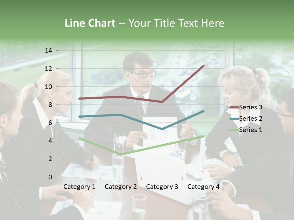 Bu Ine Man Water People PowerPoint Template