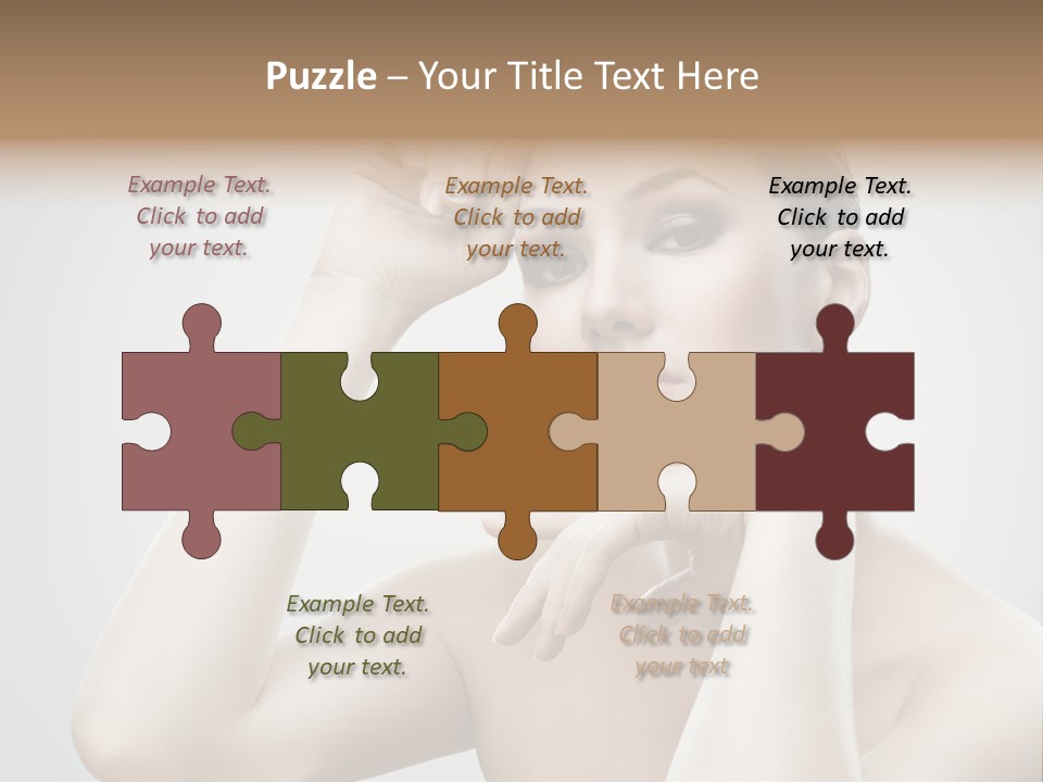 Adole Cence Makeup Glamour PowerPoint Template