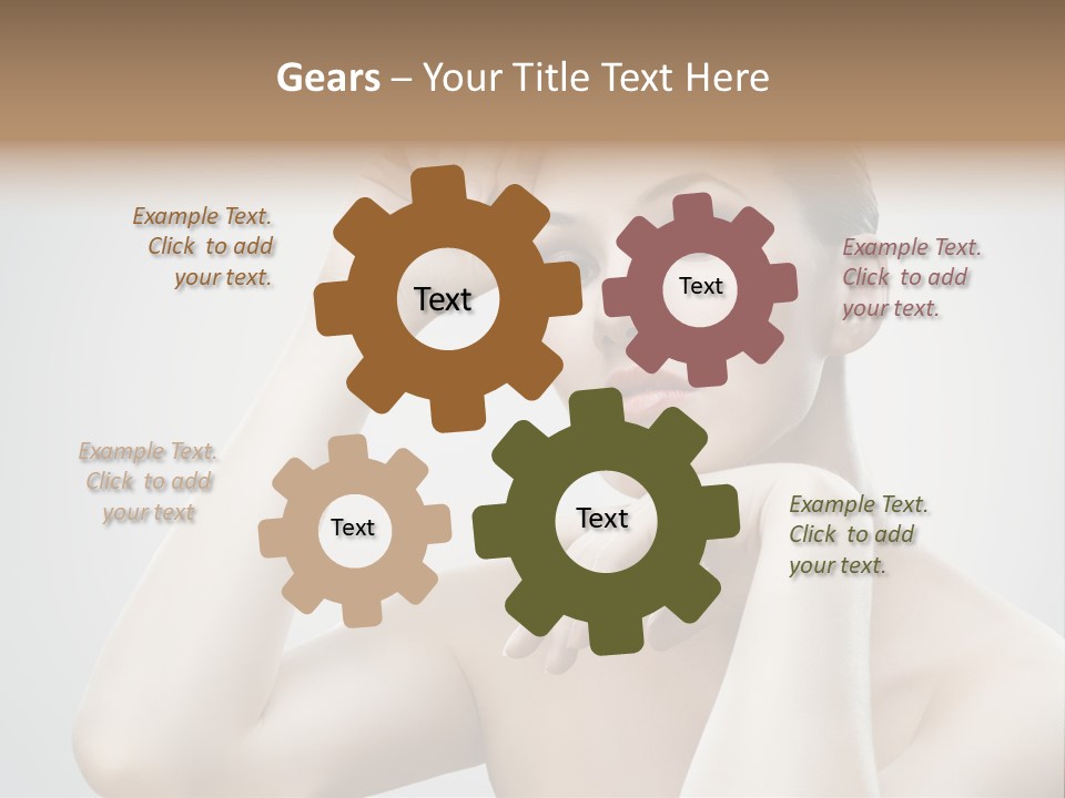 Adole Cence Makeup Glamour PowerPoint Template