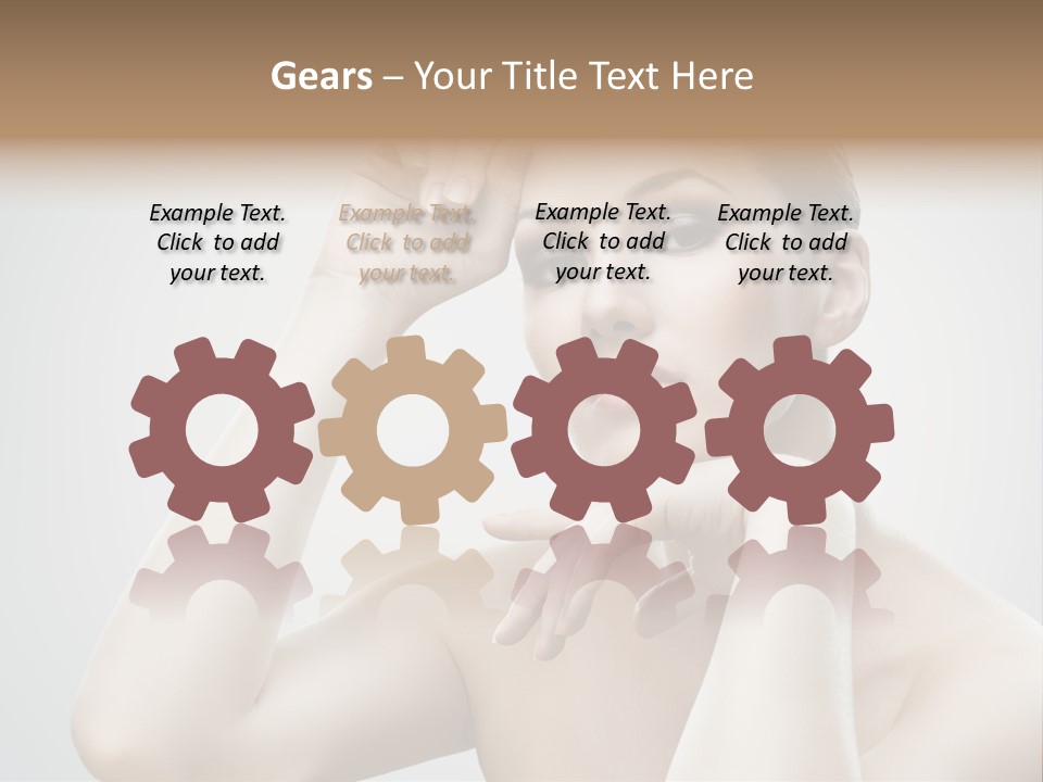 Adole Cence Makeup Glamour PowerPoint Template