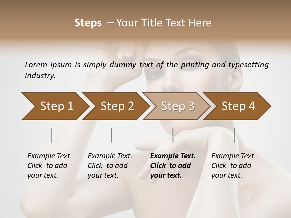 Adole Cence Makeup Glamour PowerPoint Template