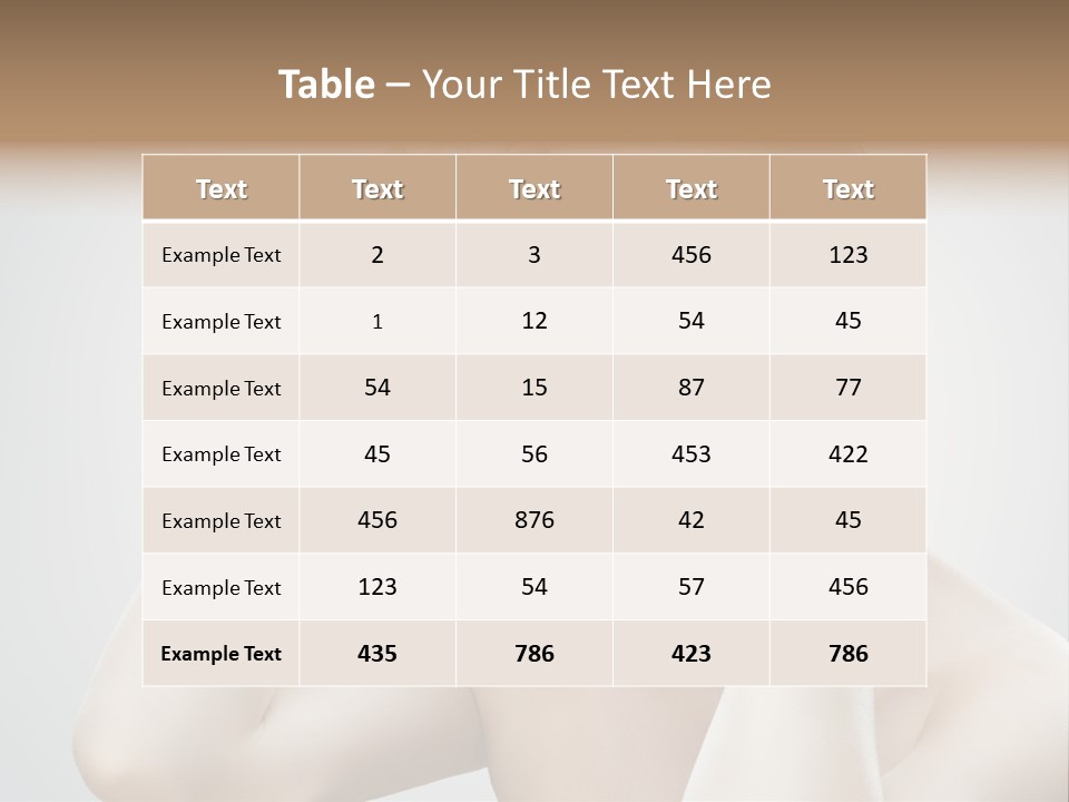 Adole Cence Makeup Glamour PowerPoint Template