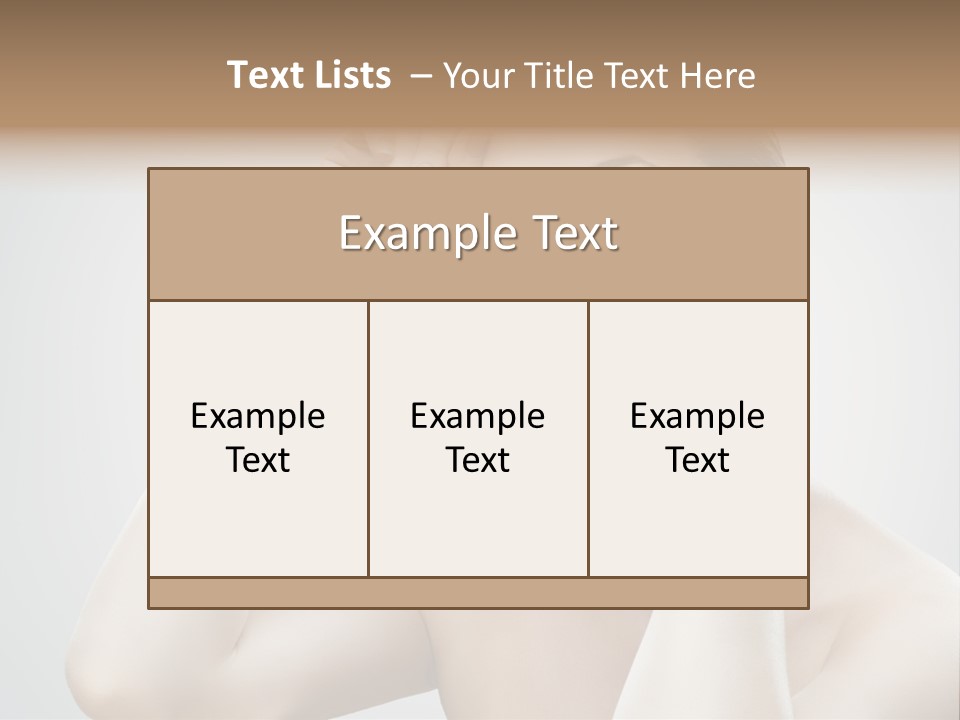 Adole Cence Makeup Glamour PowerPoint Template