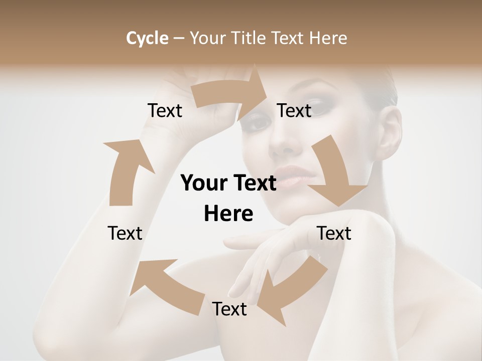 Adole Cence Makeup Glamour PowerPoint Template