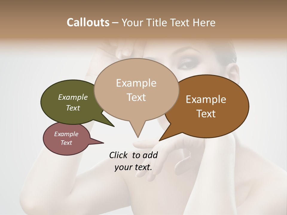 Adole Cence Makeup Glamour PowerPoint Template