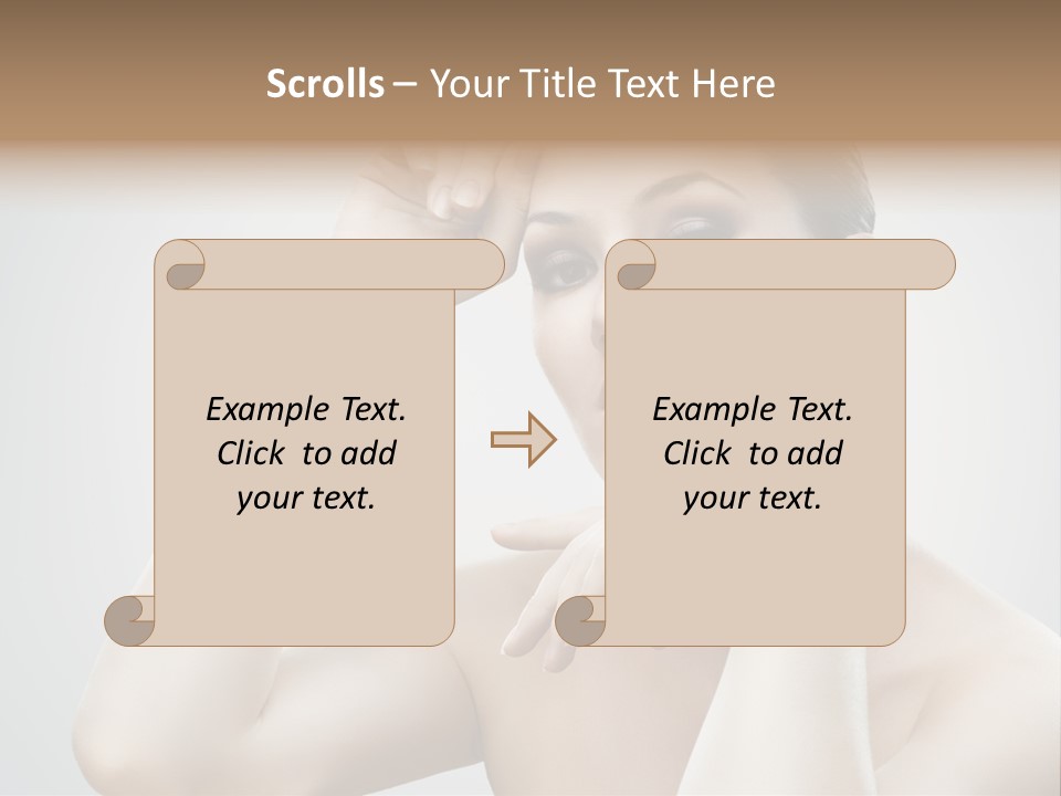 Adole Cence Makeup Glamour PowerPoint Template