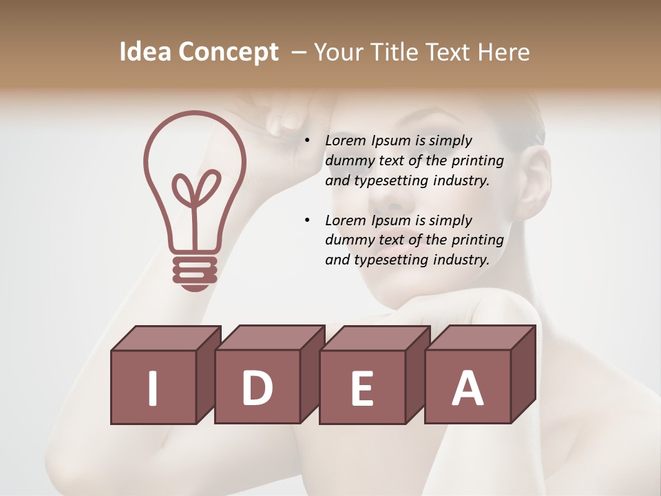 Adole Cence Makeup Glamour PowerPoint Template