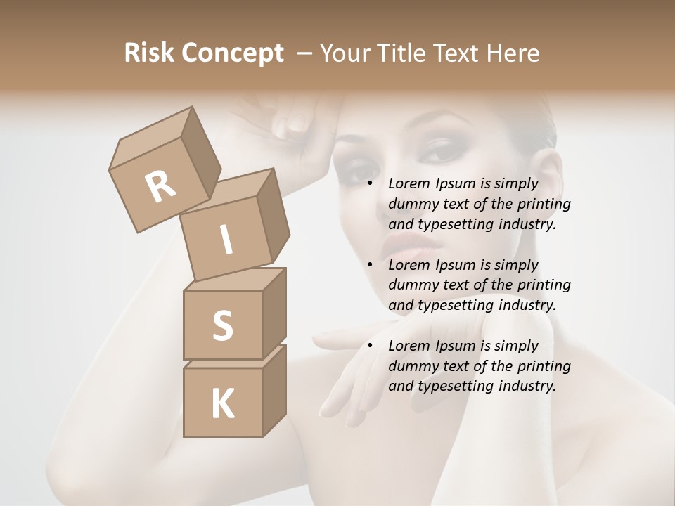 Adole Cence Makeup Glamour PowerPoint Template