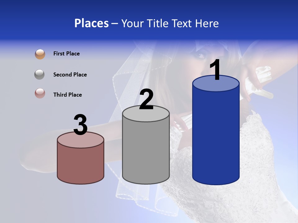 Hair Eye White PowerPoint Template