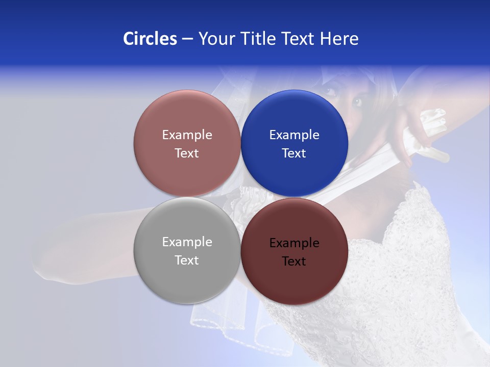 Hair Eye White PowerPoint Template